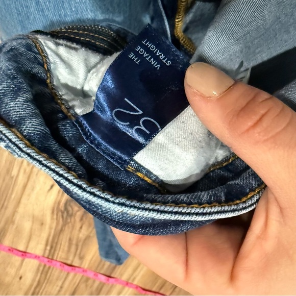 Anthropologie Pilcro High Rise Vintage Straight Jean - Picture 6 of 9